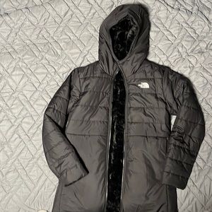 Reversible black The North Face coat